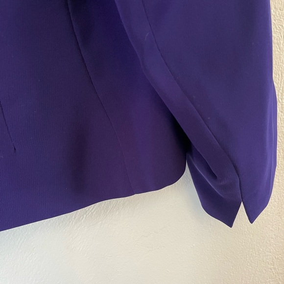 Dress Barn Purple Women's Blazer Jacket - Picture 7 of 7